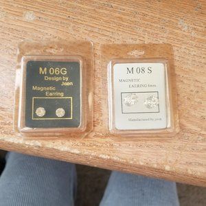 New magnetic earrings